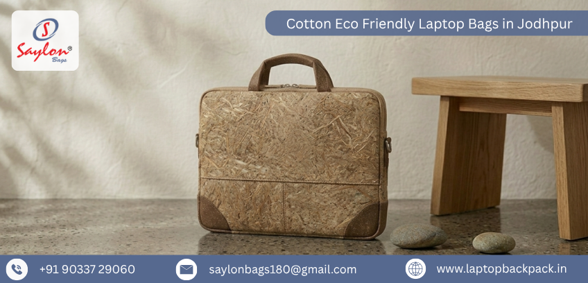 Cotton Eco Friendly Laptop Bags in Jodhpur