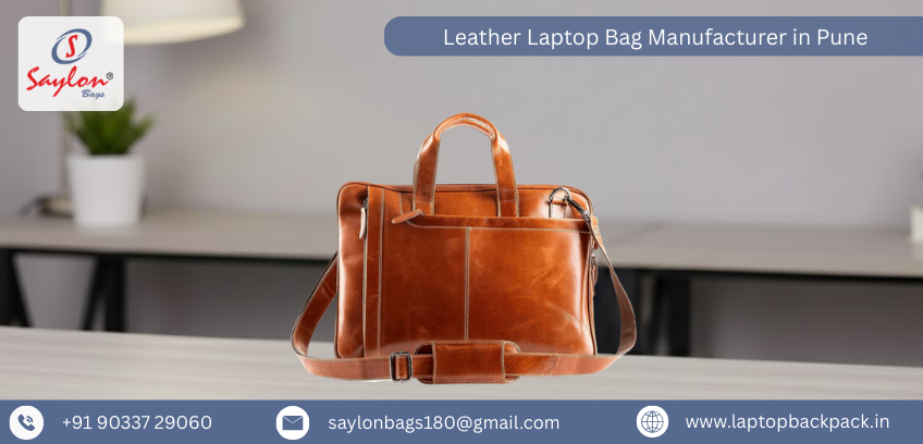 Leather Laptop Bag Manufacturer in Pune