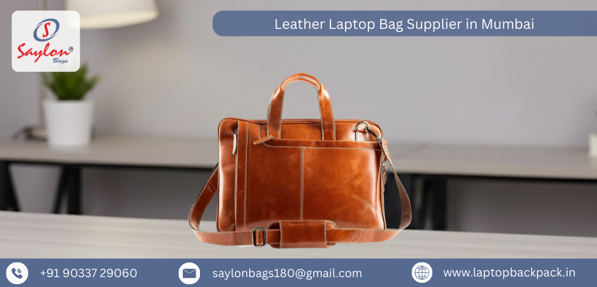 Leather Laptop Bag Supplier in Mumbai