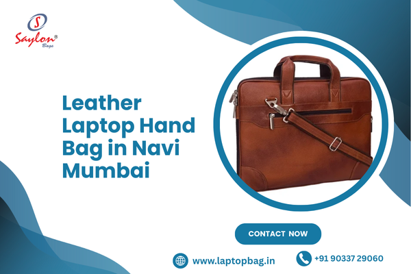 Leather Laptop Hand Bag in Navi Mumbai