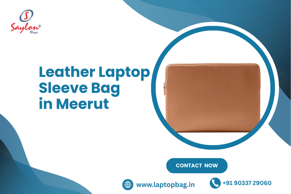 Leather Laptop Sleeve Bag in Meerut