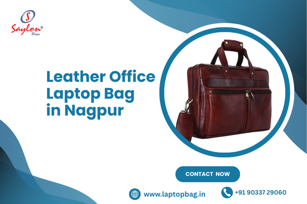 Leather Office Laptop Bag in Nagpur